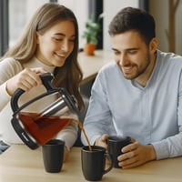 BEPER 1,8L Üveg Vízforraló 2200W Forgatható Talppal és Automatikus Lekapcsolással 5