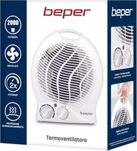 BEPER 2000W Kompakt Ventilátoros Fűtőtest Termosztáttal és Eco Móddal 10