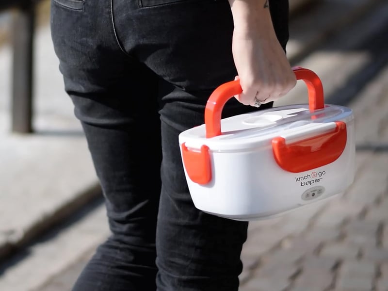 Beper 40W Elektromos Melegítő Ételhordó Munkahelyre