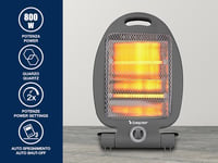 BEPER 800W Elektromos Kvarcradiátor Hordozható Fűtőtest Alacsony Fogyasztás 2