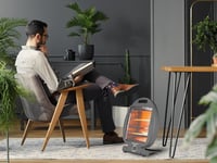 BEPER 800W Elektromos Kvarcradiátor Hordozható Fűtőtest Alacsony Fogyasztás 5