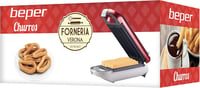 BEPER BT.600Y Churros Sütő 800W Tapadásmentes Felület Hőálló Fogantyú Piros 7