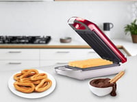 BEPER BT.600Y Churros Sütő 800W Tapadásmentes Felület Hőálló Fogantyú Piros 1