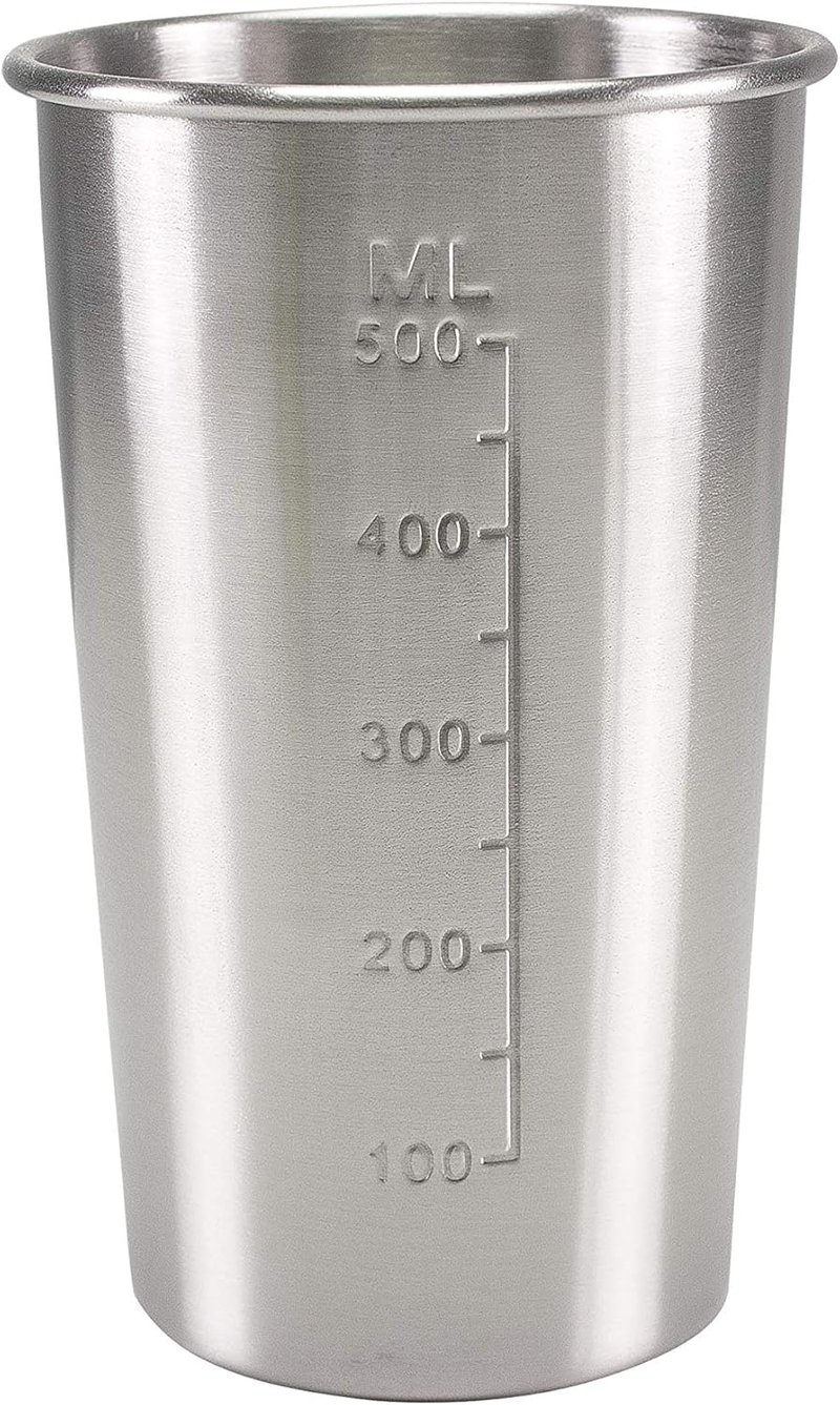 BEPER Elektromos Turmixgép Smoothie Koktél Készítéshez 0.5L Alumínium Tartály 100W Piros