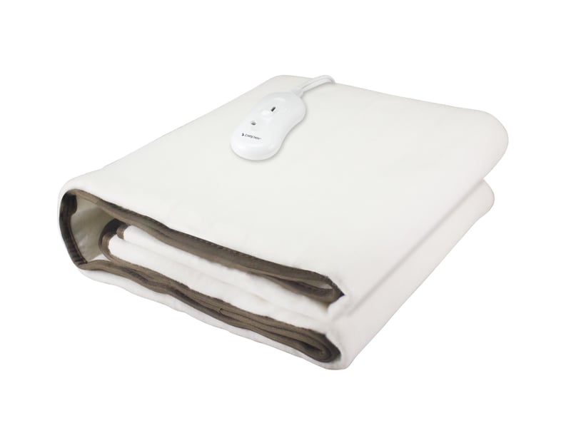 BEPER P203TFO100 Vyhrievacia deka 150x80 cm, Jednolôžková, Soft Touch, Možnosť prania, 60W, Nastaviteľná teplota, Ochrana proti prehriatiu, Biela