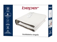 BEPER P203TFO100 Vyhrievacia deka 150x80 cm, Jednolôžková, Soft Touch, Možnosť prania, 60W, Nastaviteľná teplota, Ochrana proti prehriatiu, Biela 7