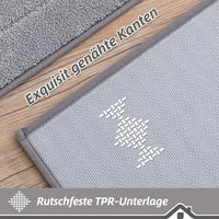 BEQHAUSE Konyhai Futóanyag 2 db, Csúszásmentes Mosható Szőnyeg 60x89+60x152cm 5