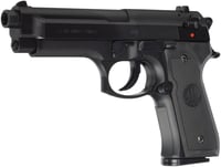 Pružinová airsoft pištoľ Beretta M9 World Defender, 0,5 Joula, vrátane 100 ks 6 mm BB guličiek, čierna 1
