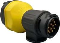 Berger + Schröter Canbus utánfutó adapter 13/13 tűs 8