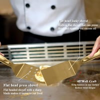 Berglander arany grillezés szett 5 részes rozsdamentes acél grill eszköz hőálló 4