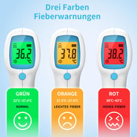 BerkeMed Érintésmentes Infravörös Lázmérő Homlokra Babáknak és Felnőtteknek 4