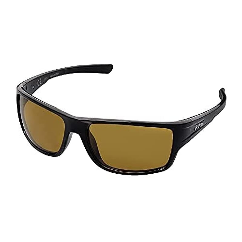 Ochelari de soare unisex Berkley B11 - Negru/Galben, protecție UV