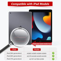 BERSEM iPad 10.2" Adatvédelmi Üvegfólia 9H Tempered Glass 9./8./7. Generáció - iPad 10.2" (2019-2021, Gen 7-9) 6