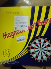 Bershaker 43cm Mágneses Darts Tábla 6 Nyíllal Otthonhoz és Partikhoz 7