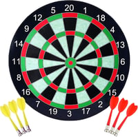 Bershaker 43cm Mágneses Darts Tábla 6 Nyíllal Otthonhoz és Partikhoz 1