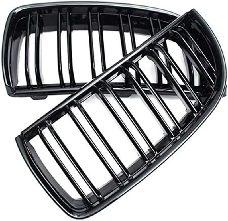 Beside_Auto 2db Fekete Fényes Elülső Rács E90 E91 325i 328i 335i