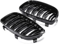 Beside_Auto 2db Fényes Fekete Első Rács E81 E82 E87 E88 LCI 2008-2011 3