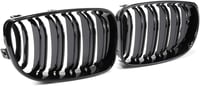 Beside_Auto 2db Fényes Fekete Első Rács E81 E82 E87 E88 LCI 2008-2011 4