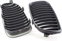 Beside_Auto 2db Matt Fekete Első Rács E81 E82 E87 E88 LCI 2008-2011 4