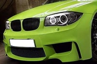 Beside_Auto 2x Fényes Fekete Elülső Rács E81 E82 E87 E88 LCI 2008-2011 6
