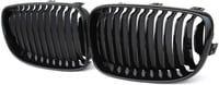 Beside_Auto 2x Fényes Fekete Elülső Rács E81 E82 E87 E88 LCI 2008-2011 4