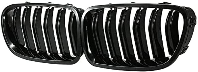Beside_Auto BMW 5-ös F10 F11 F18 Vesekristály Rács Fekete 2010-2016