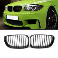 Beside_Auto BMW E81/E82/E87/E88 LCI predná maska chladiča (obličky) – lesklá čierna – 2008-2011 1