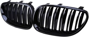 Beside_Auto E60 E61 Seria 5 grilă radiator sport negru lucios, set, 04-09