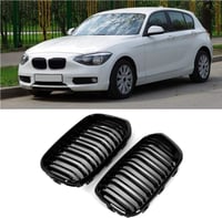 Beside_Auto F20 F21 1-es sorozat fényes fekete elülső vesevese rács 1