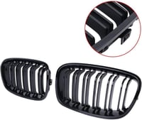 Beside_Auto F20 F21 Seria 1, set grile radiator sport negru lucios 2