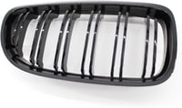 Beside_Auto Matt Fekete Autó Grille Hűtőrács Csere 2