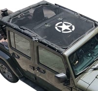 Beside_Auto UV védelem hálós bikini felső Wrangler JL JLU 4 ajtós 1