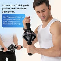 BeSokar Gyro-Trainer Pro kéziedzítő dupla fogantyúval 200kg ellenállás 6
