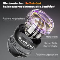 BeSokar Gyroball csuklóerősítő labda 5 szintű ellenállással 3