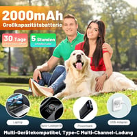 BeSokar ultrahangos ugatásgátló készülék kutyáknak, 3 frekvencia, IP45, beltéri/kültéri - zöld 6