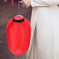 BESPORTBLE Japánsky lampión v štýle sushi baru, vodoodolné závesné svietidlo, dekorácia pre hotely a reštaurácie, 45 cm, červený 7