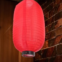 BESPORTBLE Japánsky lampión v štýle sushi baru, vodoodolné závesné svietidlo, dekorácia pre hotely a reštaurácie, 45 cm, červený 6