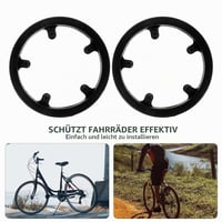 Kryt prevodníka na bicykel BESPORTBLE, plastový chránič reťaze, ľahký a odolný, jednoduchá montáž na horské aj cestné bicykle 6