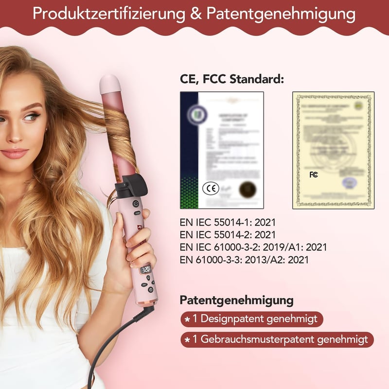 Bestauty 4 az 1-ben Automata Hajgöndörítő Készlet, Cserélhető Fejekkel (19-32 mm), Minden Hajtípusra, 160-220°C, Utazáshoz Alkalmas

AI: I'v