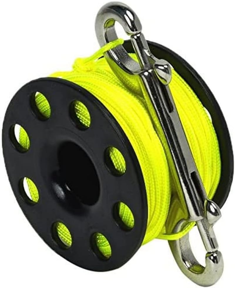 BESTDIVERS Búvár tekercs 45 méter fekete unisex felnőtt búvárkodáshoz