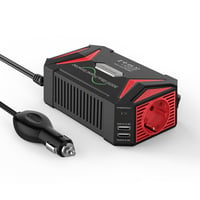 BESTEK 300W invertor 12V na 230V, certifikovaný menič napätia do auta s USB portmi 1