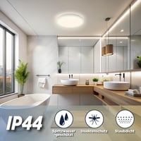 BestLuz LED mennyezeti lámpa 18W 3600lm 4000K lapos fehér konyha nappali 6