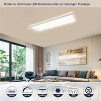 BestLuz LED Panel Mennyezeti Lámpa 580x200mm Dimmelhető Semleges Fehér 2