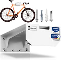 BESTRIDE KEEPER Kerékpár Falitartó Fehér Locking Shelf Fixie Rögzítő 1