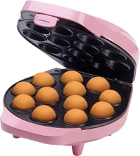 Bestron 700W Retro Cake Pop Készülék Rózsaszín - Készlet Villával és 12 Pálcikával 1