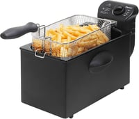 Bestron AF357B olajsütő 3,5L hidegzóna technológiával, 2000W, szabályozható hőmérséklet 1