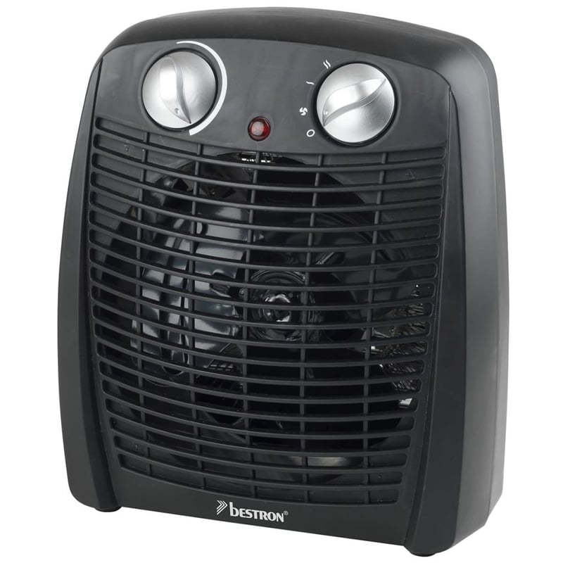 Bestron AFH211B električna grijalica, 2000 W - crna
