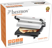 Bestron APM123W kontakt grill 700W fehér, szendvicssütő, panini készítő 5