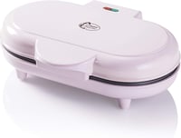 Bestron Dupla Gofrisütő Szív Alakú Wafflekhez, Tapadásmentes Bevonattal, 1000W, Rózsaszín 2