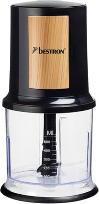 Bestron Elektromos Aprító 500ml Kapacitás Dupla Pengével 400W Fekete 2